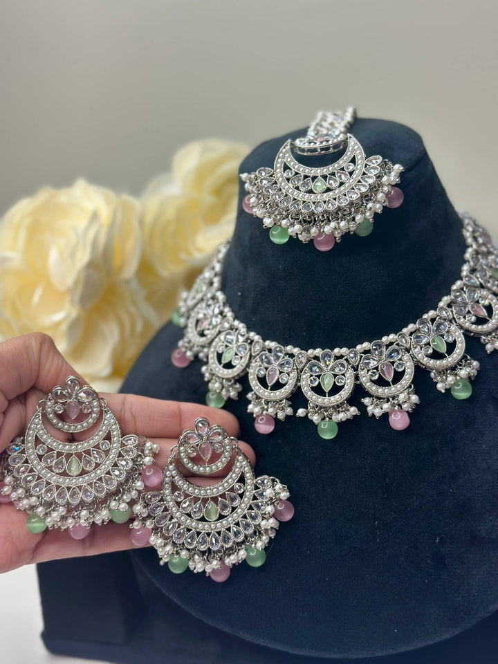 Noori Reverse AD Necklace