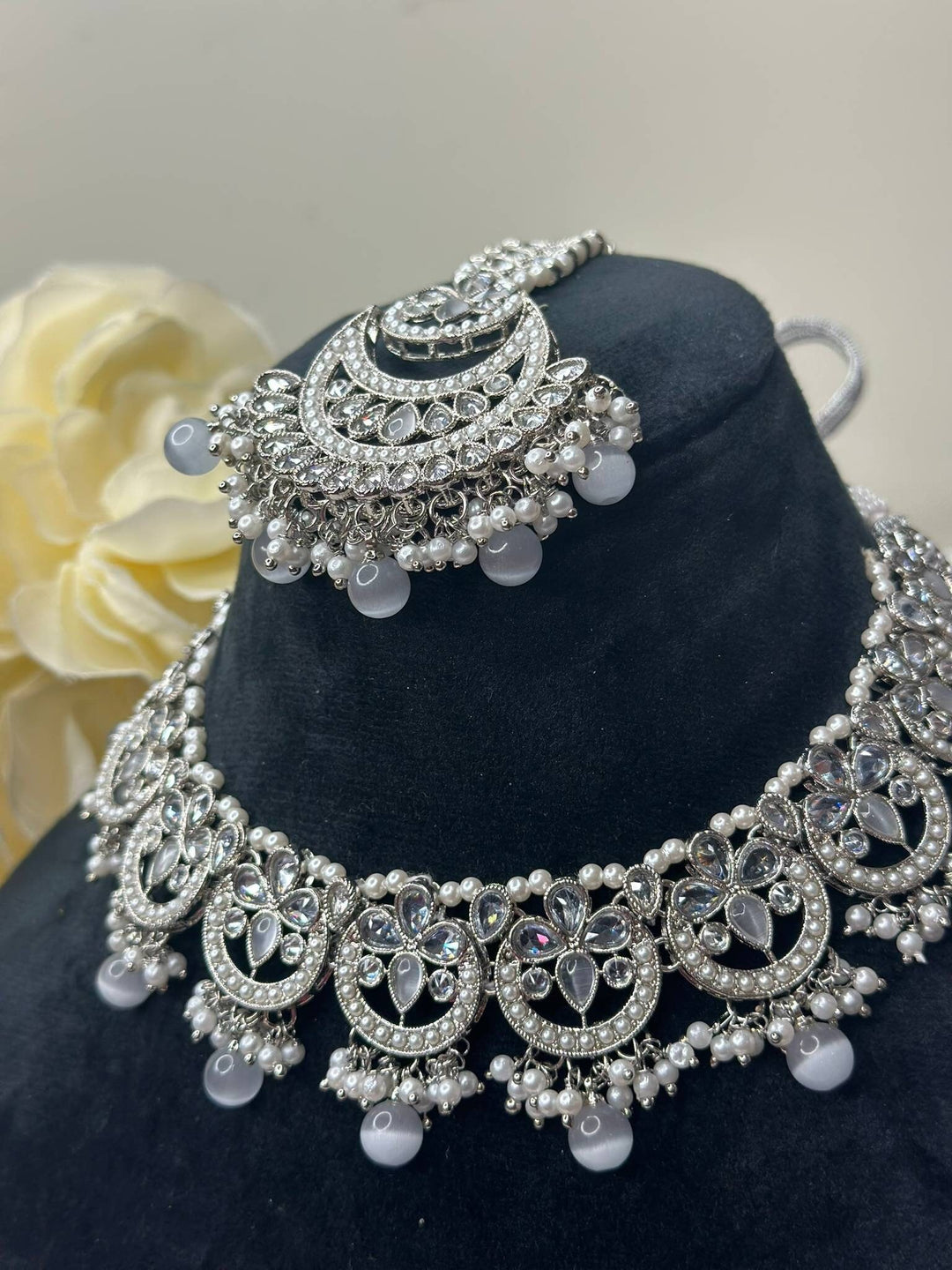 Noori Reverse AD Necklace