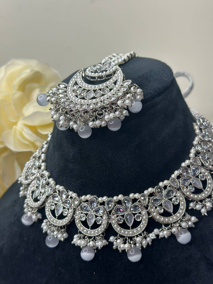 Noori Reverse AD Necklace