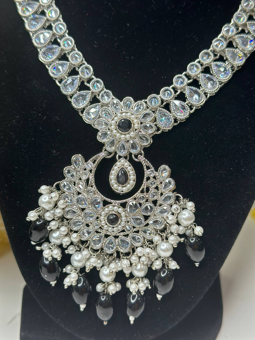Riya Reverse AD Long Necklace