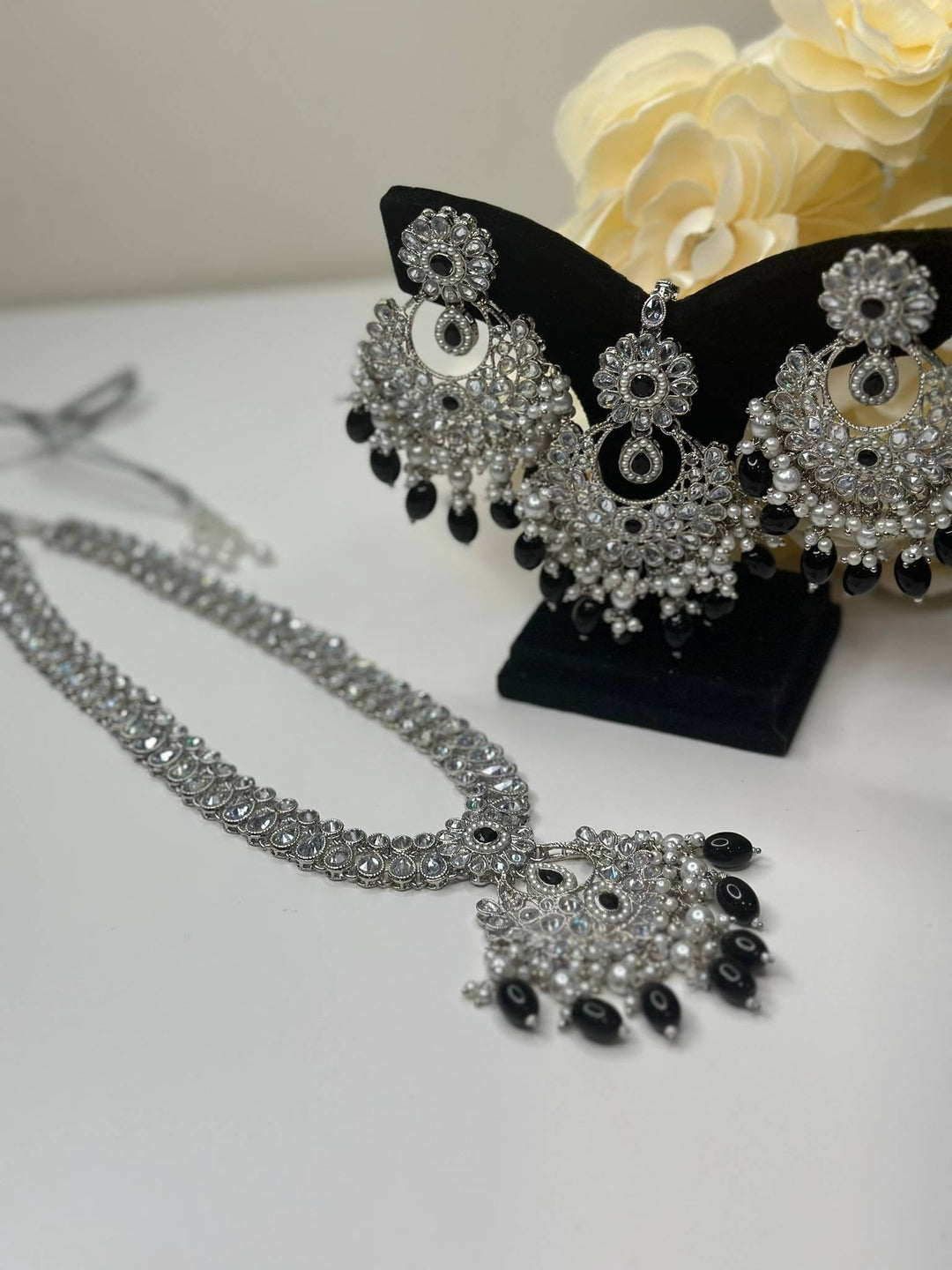 Riya Reverse AD Long Necklace