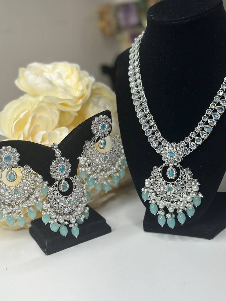 Riya Reverse AD Long Necklace