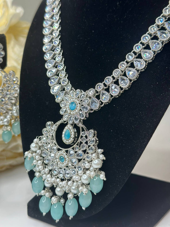 Riya Reverse AD Long Necklace