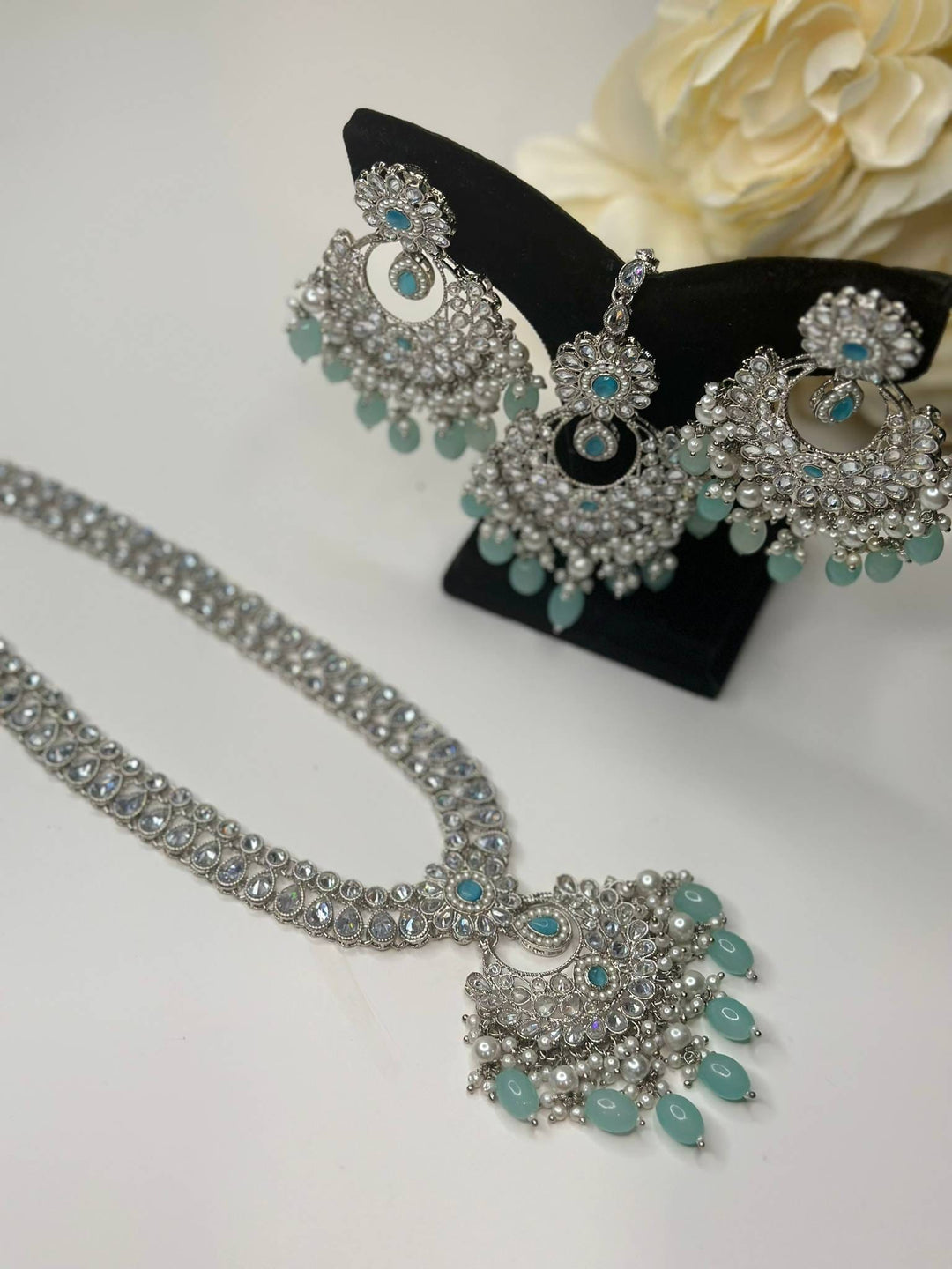 Riya Reverse AD Long Necklace