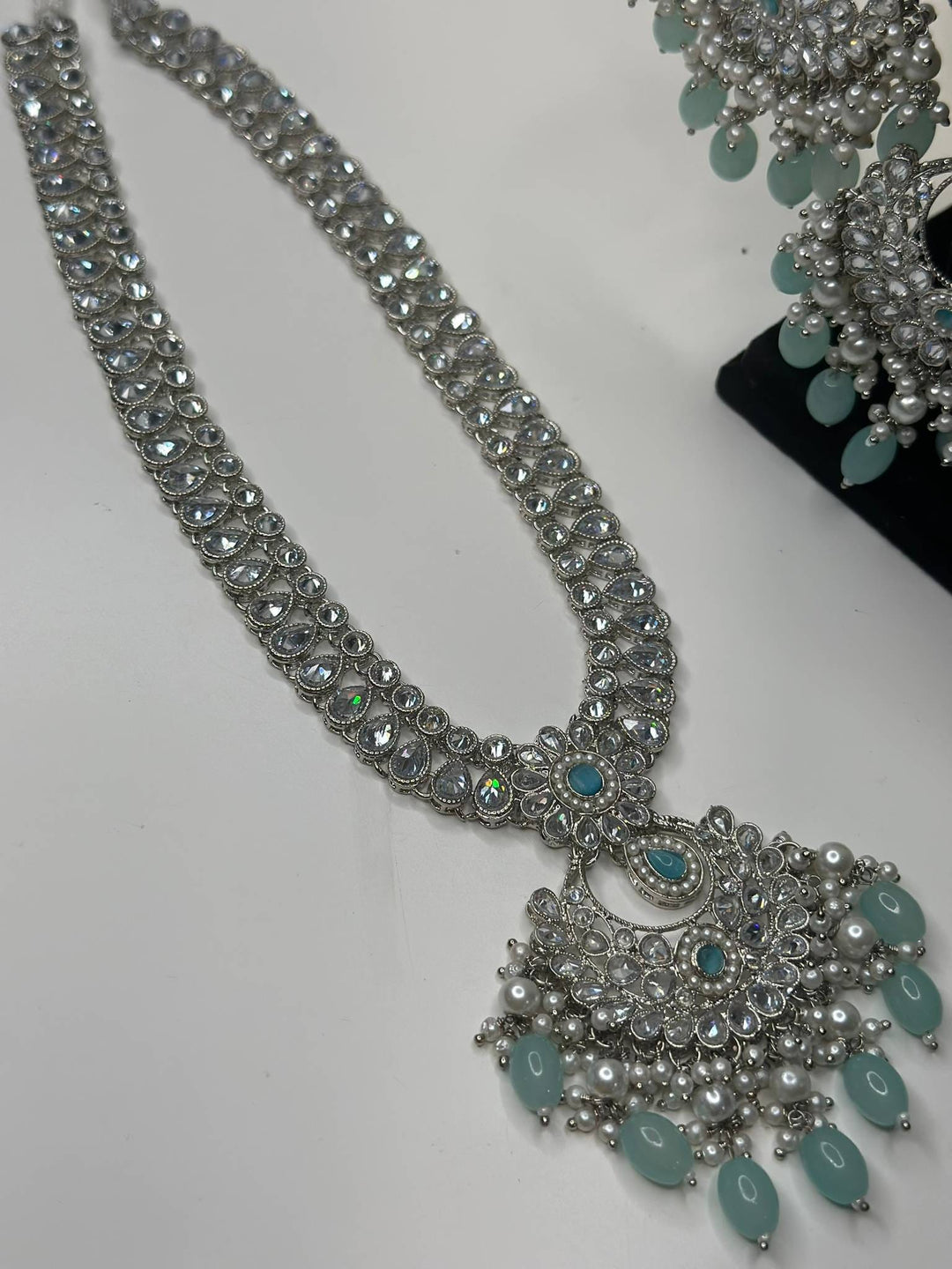 Riya Reverse AD Long Necklace