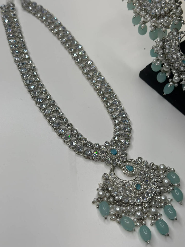 Riya Reverse AD Long Necklace
