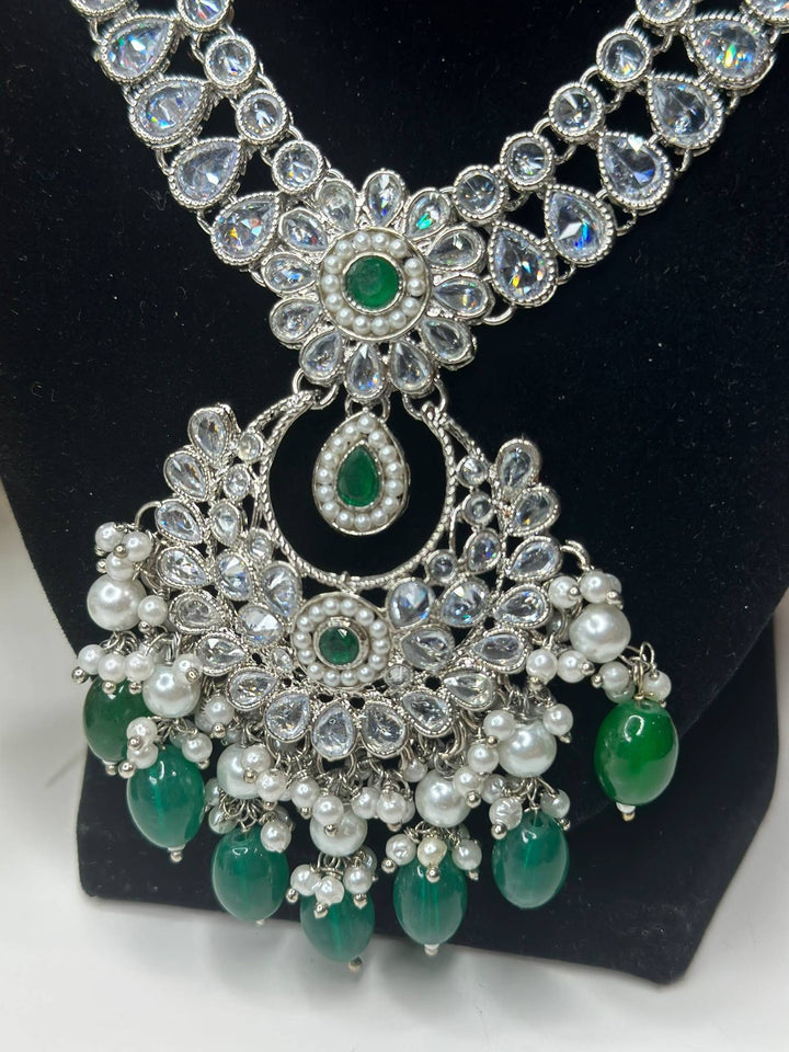 Riya Reverse AD Long Necklace