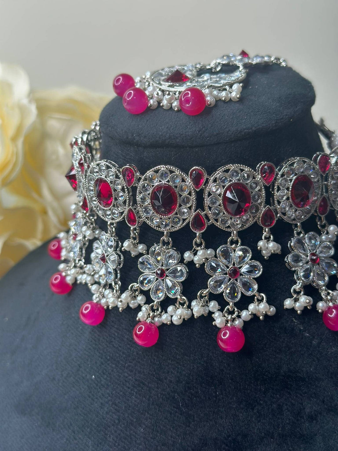 Saylor Polki Reverse AD Necklace
