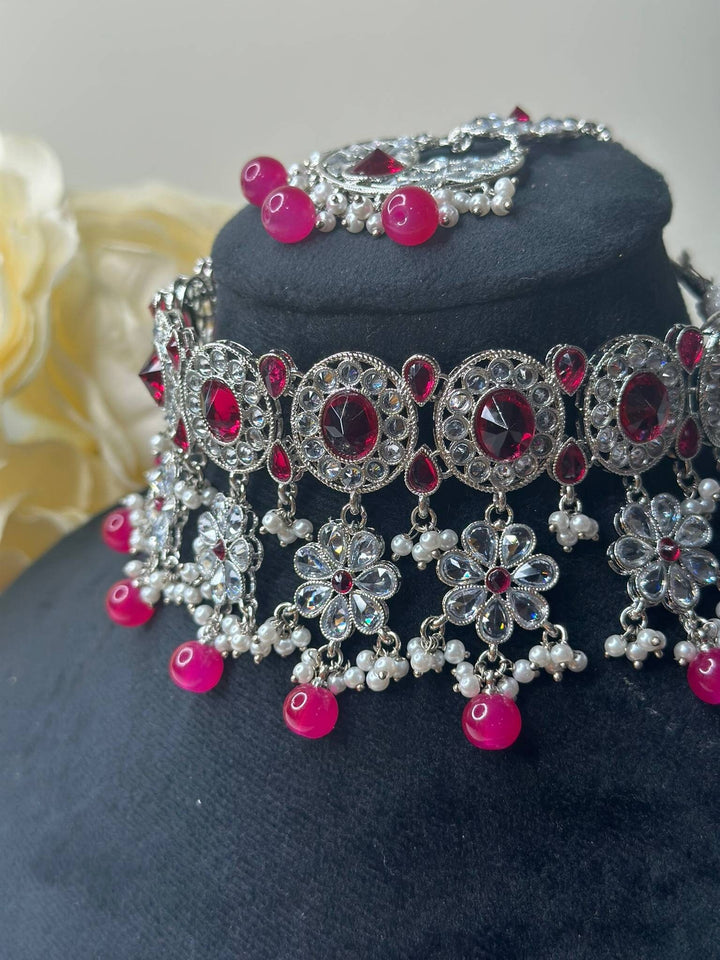 Saylor Polki Reverse AD Necklace