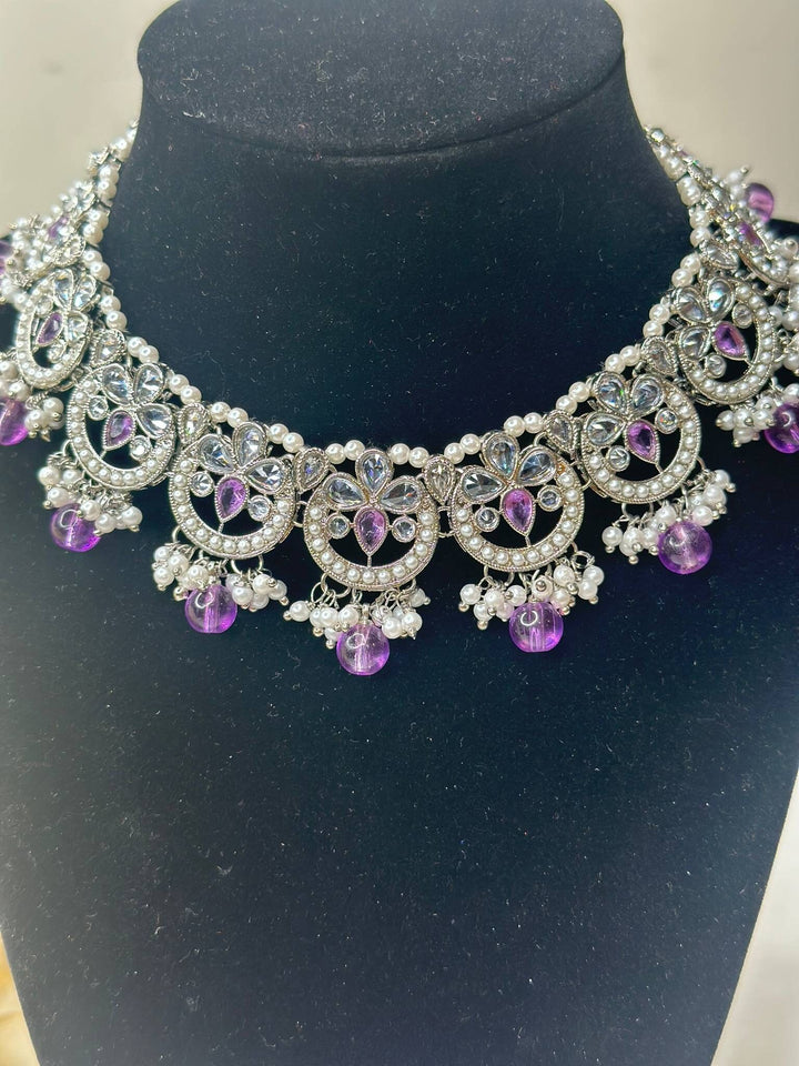 Noori Reverse AD Necklace