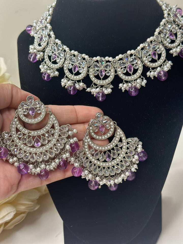 Noori Reverse AD Necklace