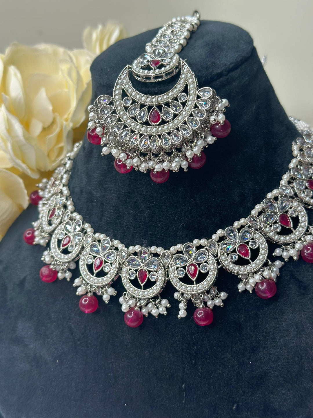 Noori Reverse AD Necklace