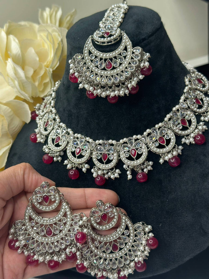 Noori Reverse AD Necklace
