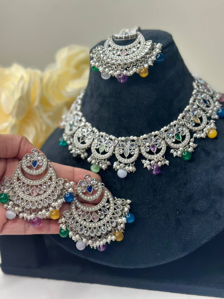 Noori Reverse AD Necklace