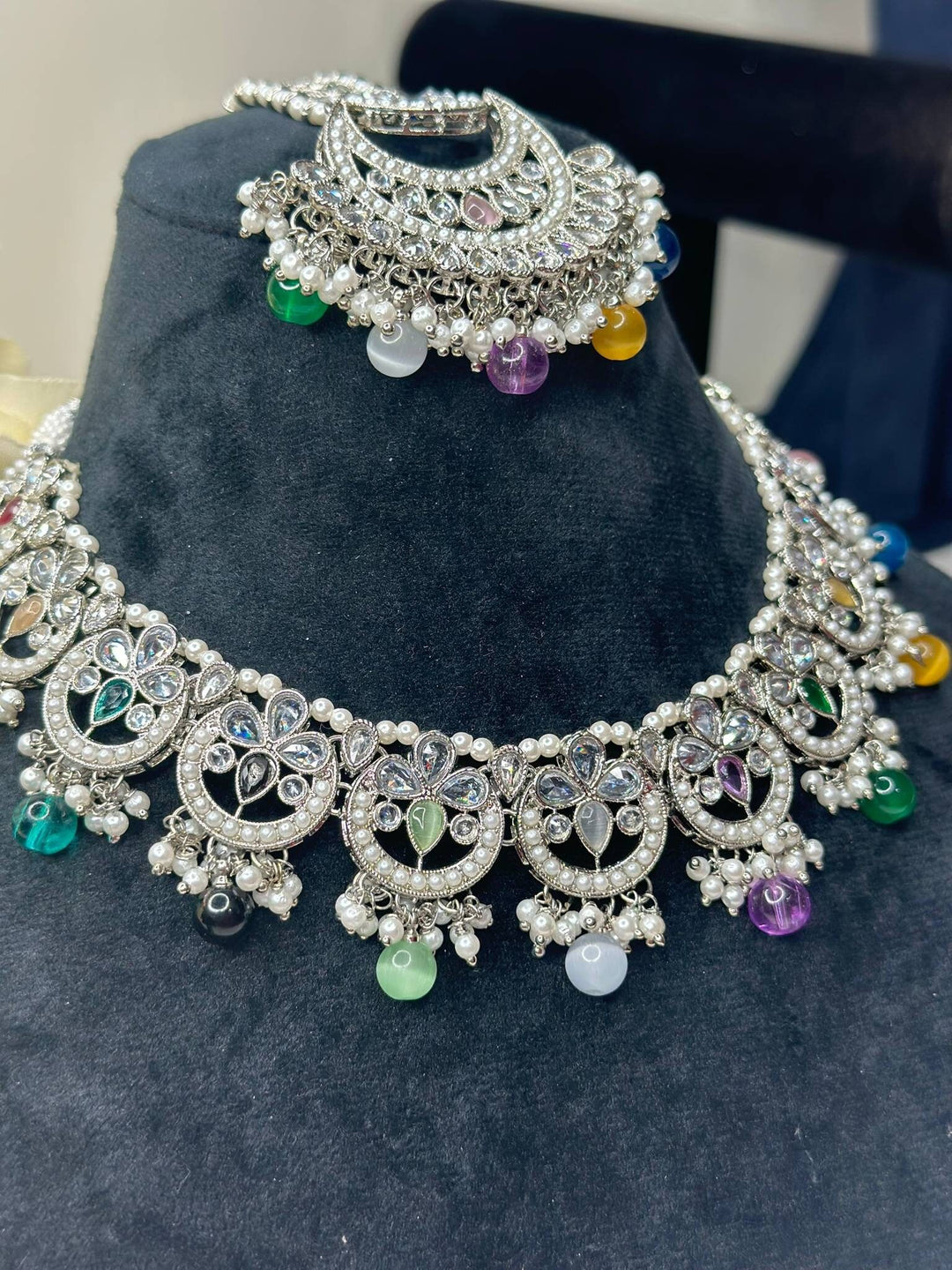 Noori Reverse AD Necklace