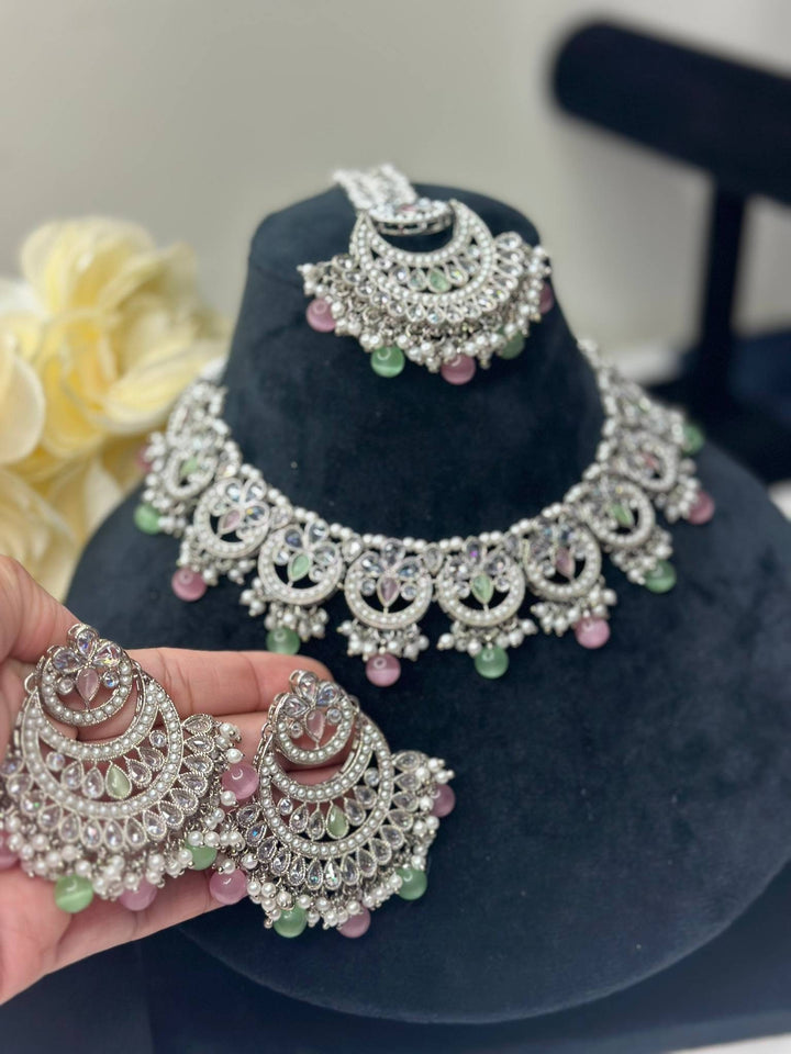 Noori Reverse AD Necklace