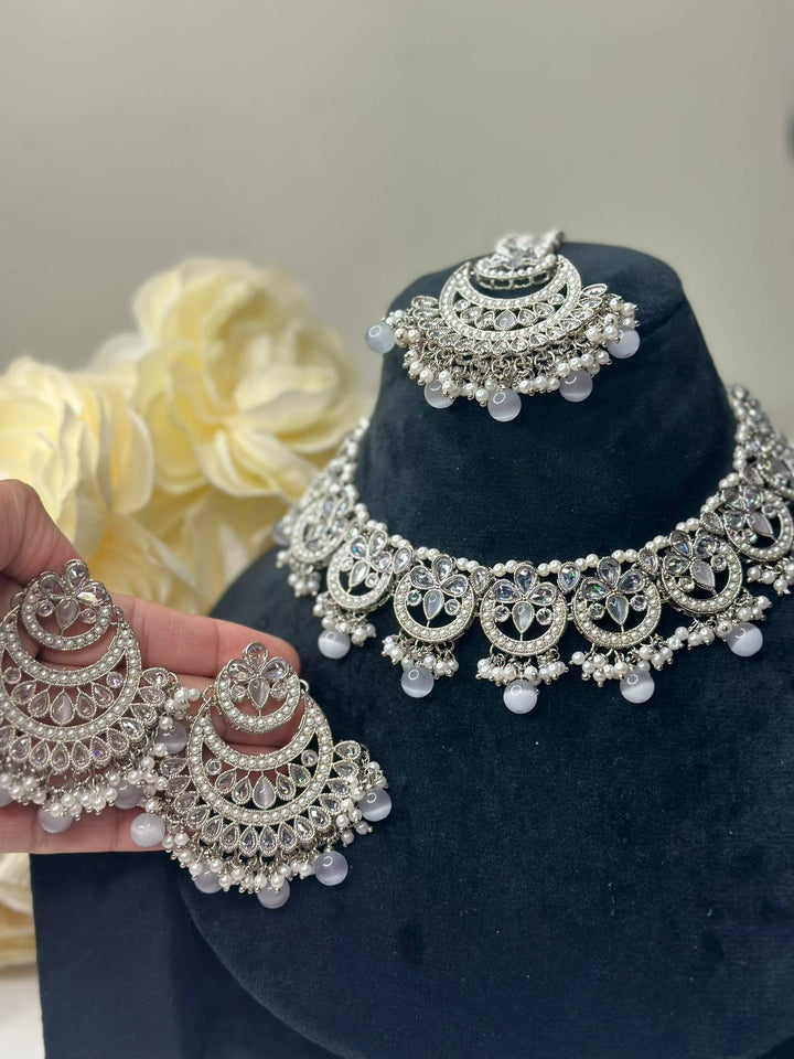 Noori Reverse AD Necklace