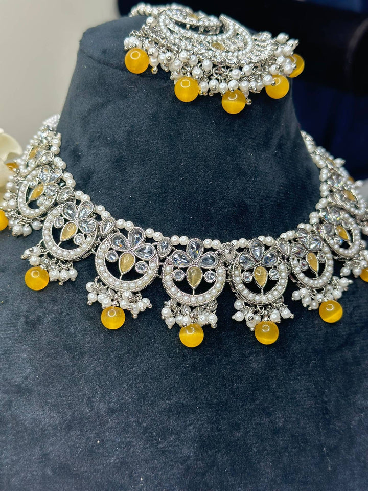 Noori Reverse AD Necklace