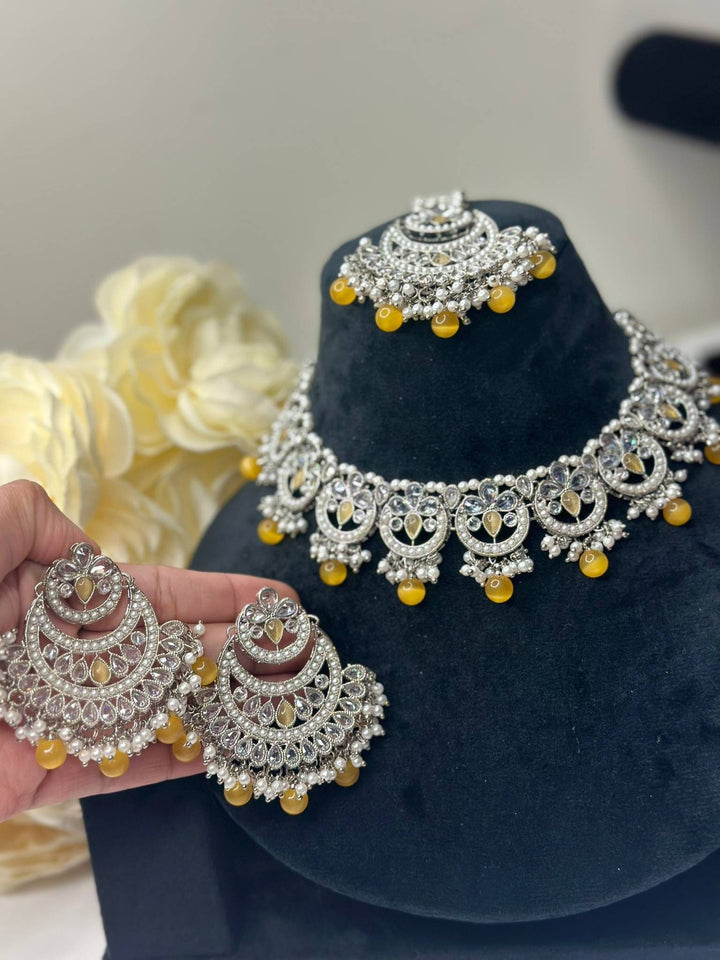 Noori Reverse AD Necklace