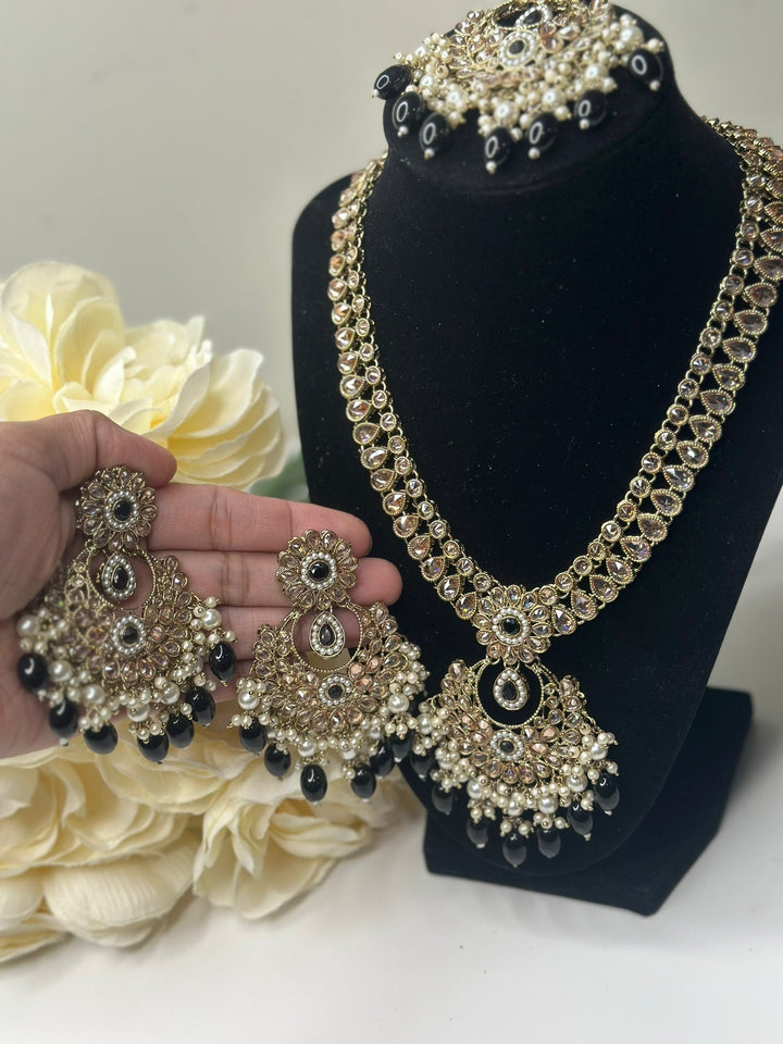 Riya Reverse AD Long Necklace