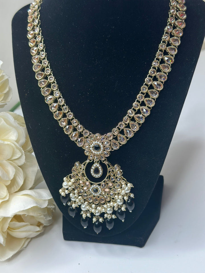 Riya Reverse AD Long Necklace