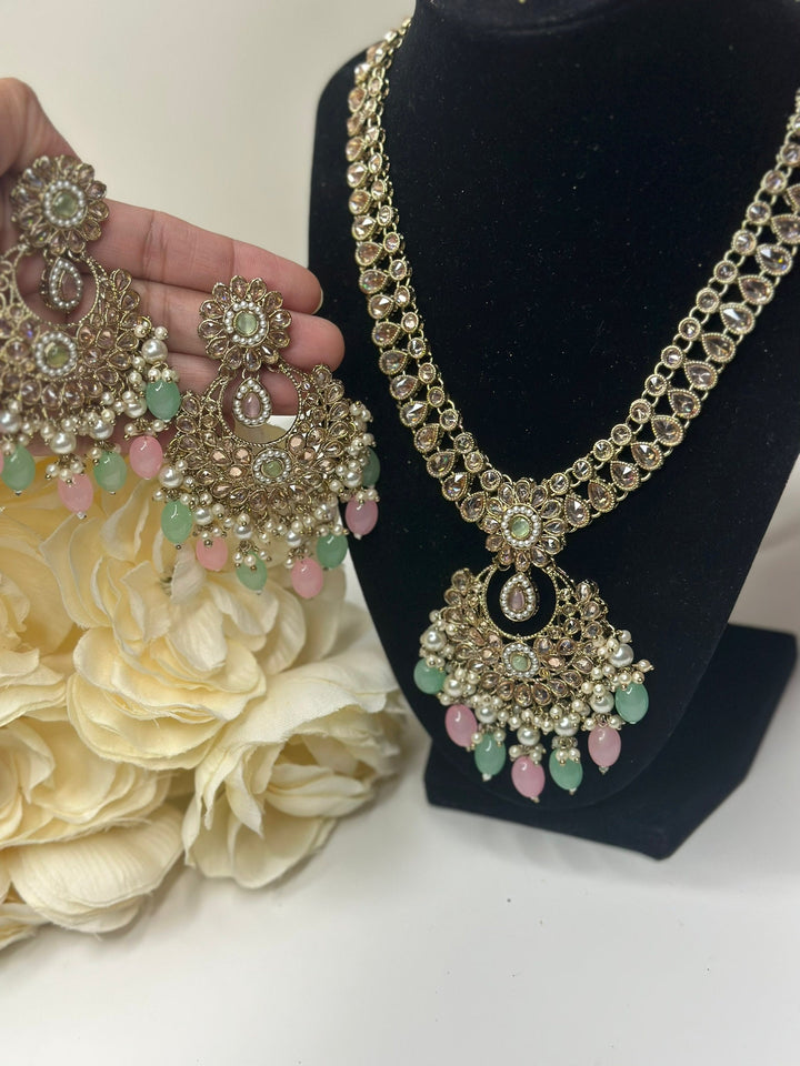 Riya Reverse AD Long Necklace