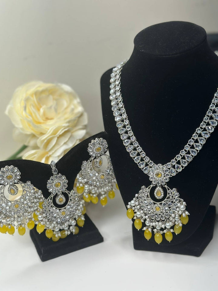 Riya Reverse AD Long Necklace