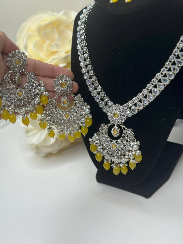 Riya Reverse AD Long Necklace