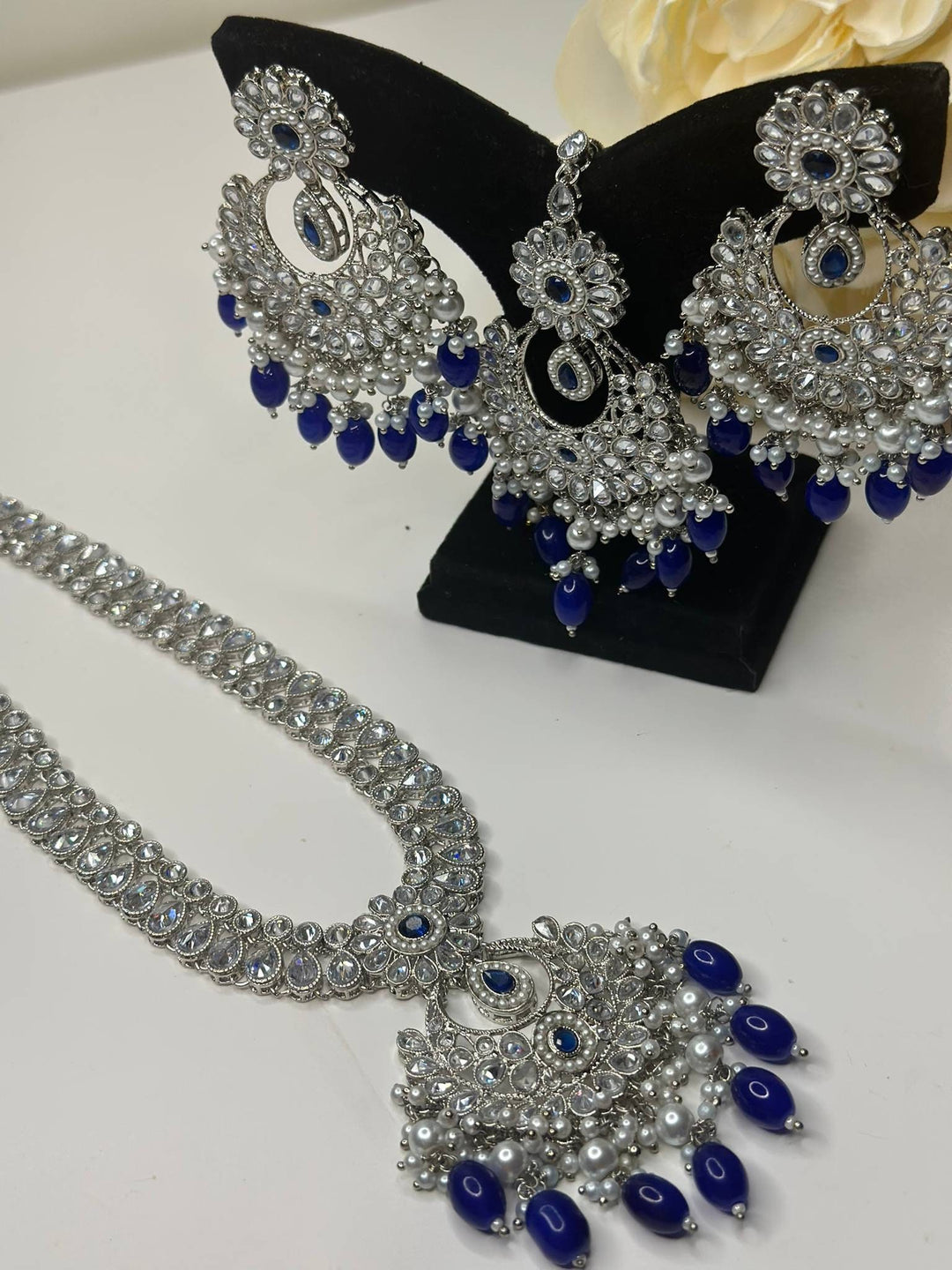 Riya Reverse AD Long Necklace