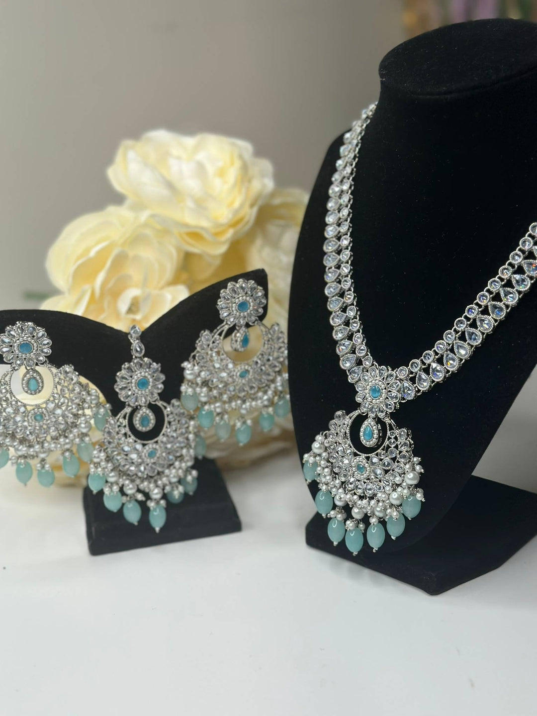 Riya Reverse AD Long Necklace