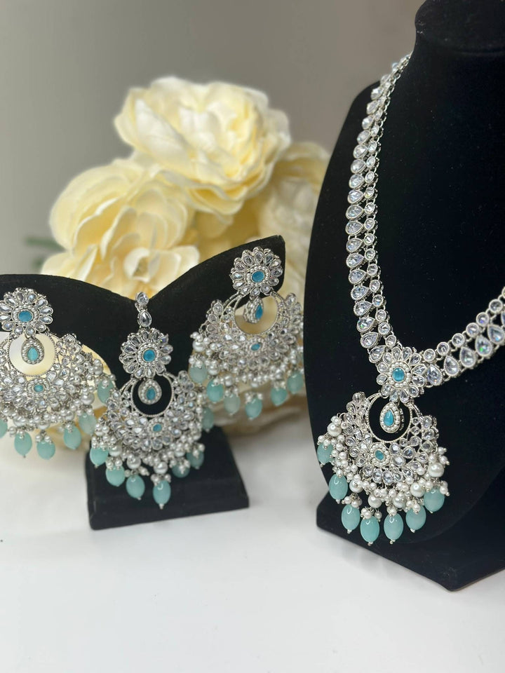 Riya Reverse AD Long Necklace