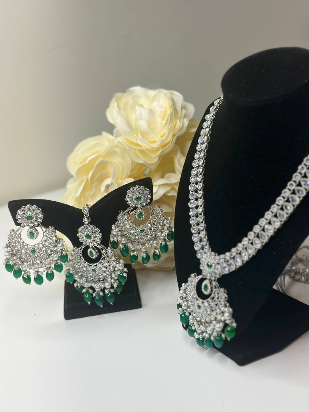 Riya Reverse AD Long Necklace