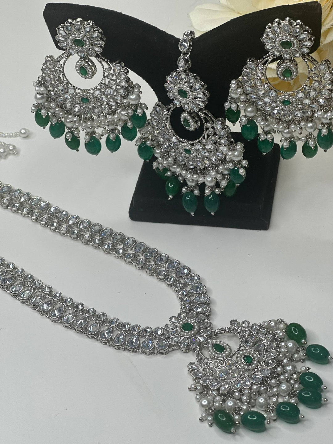Riya Reverse AD Long Necklace