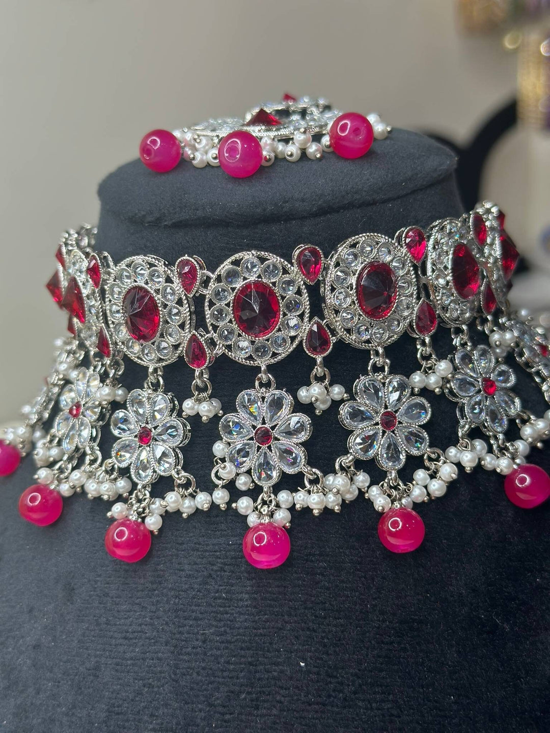 Saylor Polki Reverse AD Necklace