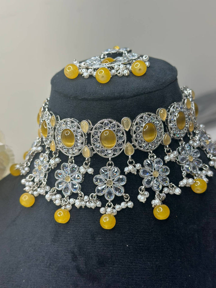 Saylor Polki Reverse AD Necklace