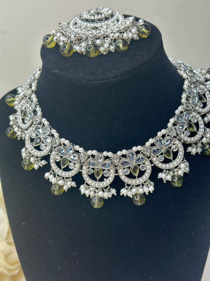 Noori Reverse AD Necklace