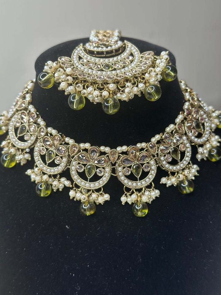 Noori Reverse AD Necklace
