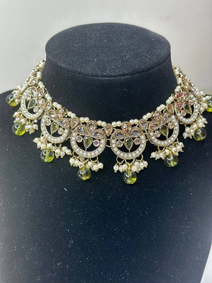Noori Reverse AD Necklace