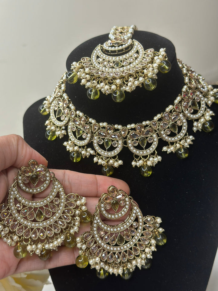 Noori Reverse AD Necklace
