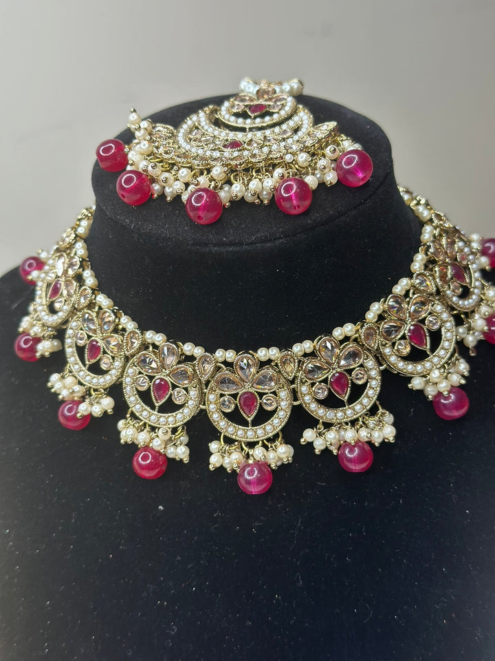 Noori Reverse AD Necklace