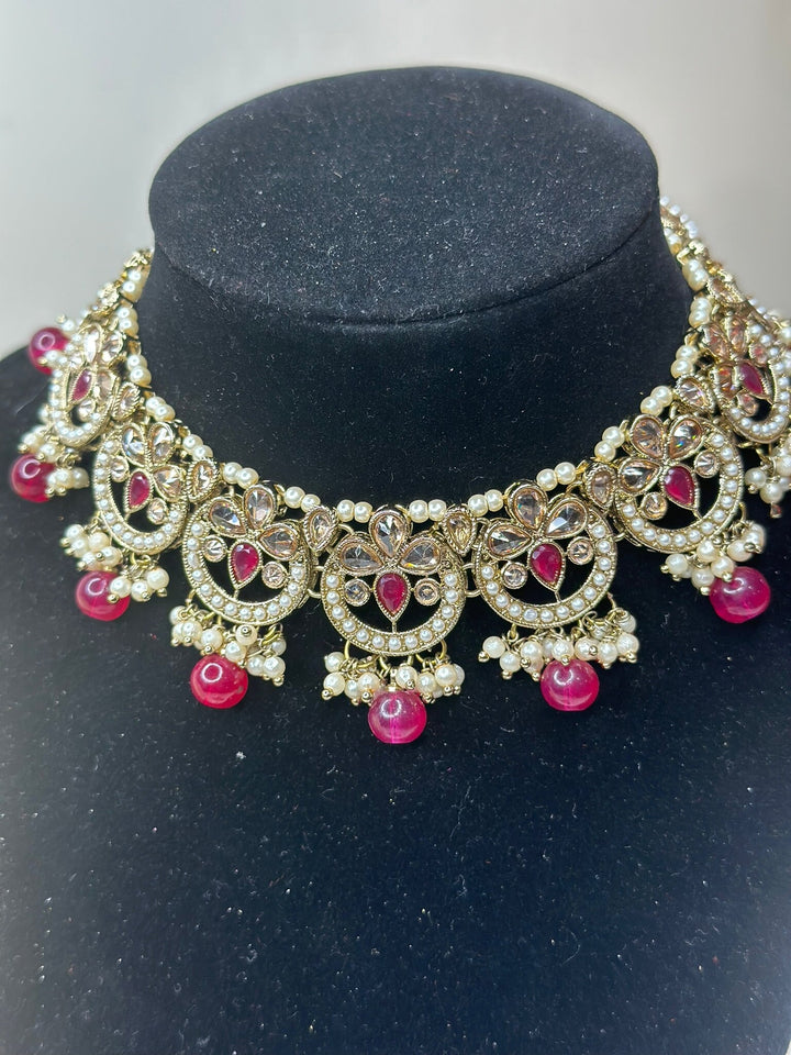 Noori Reverse AD Necklace