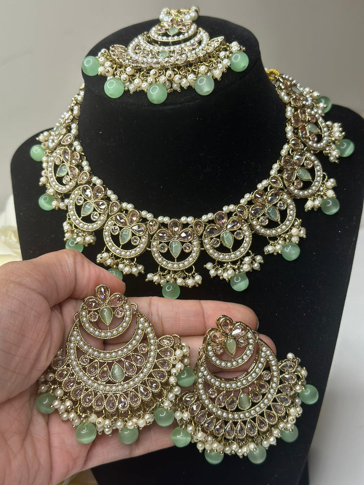 Noori Reverse AD Necklace