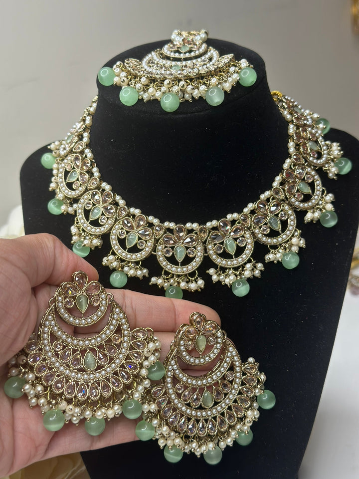 Noori Reverse AD Necklace