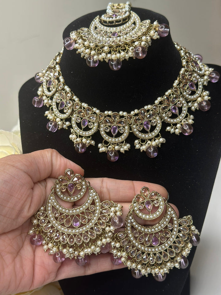 Noori Reverse AD Necklace