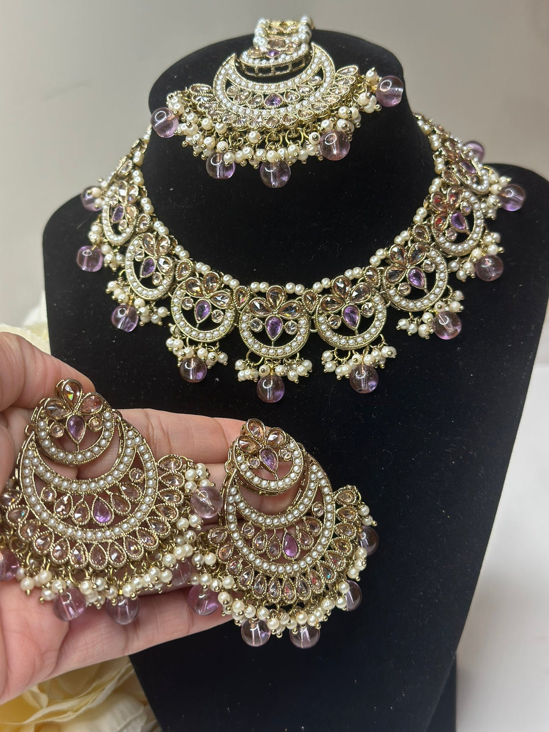 Noori Reverse AD Necklace
