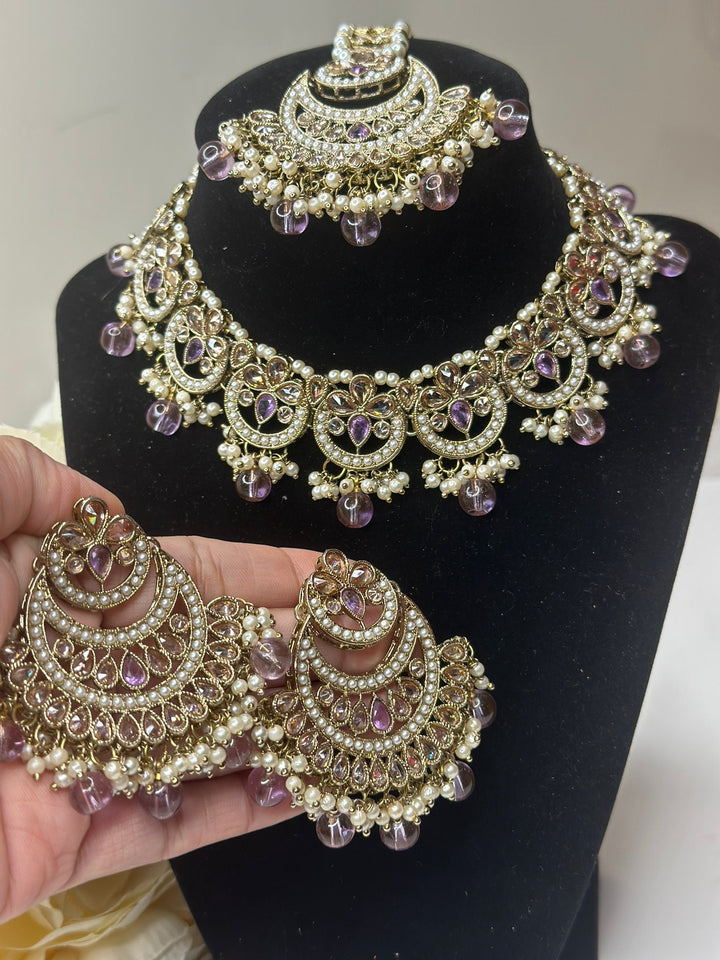 Noori Reverse AD Necklace