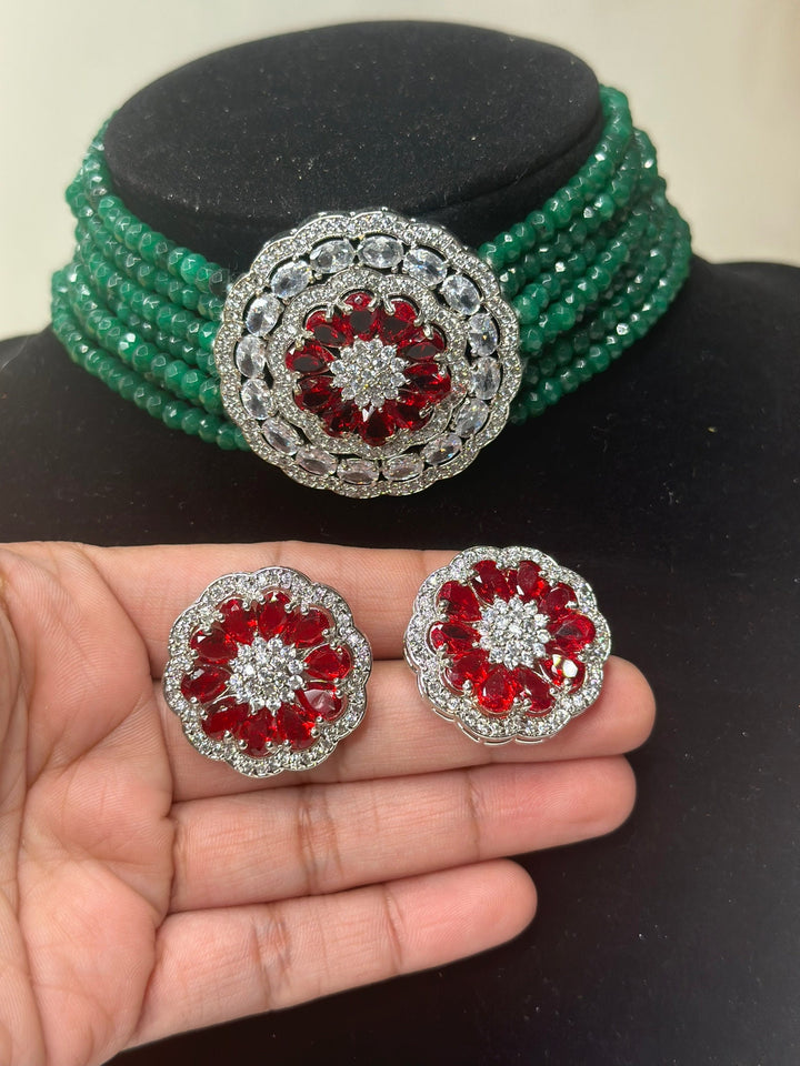 Tarini CZ Choker Set