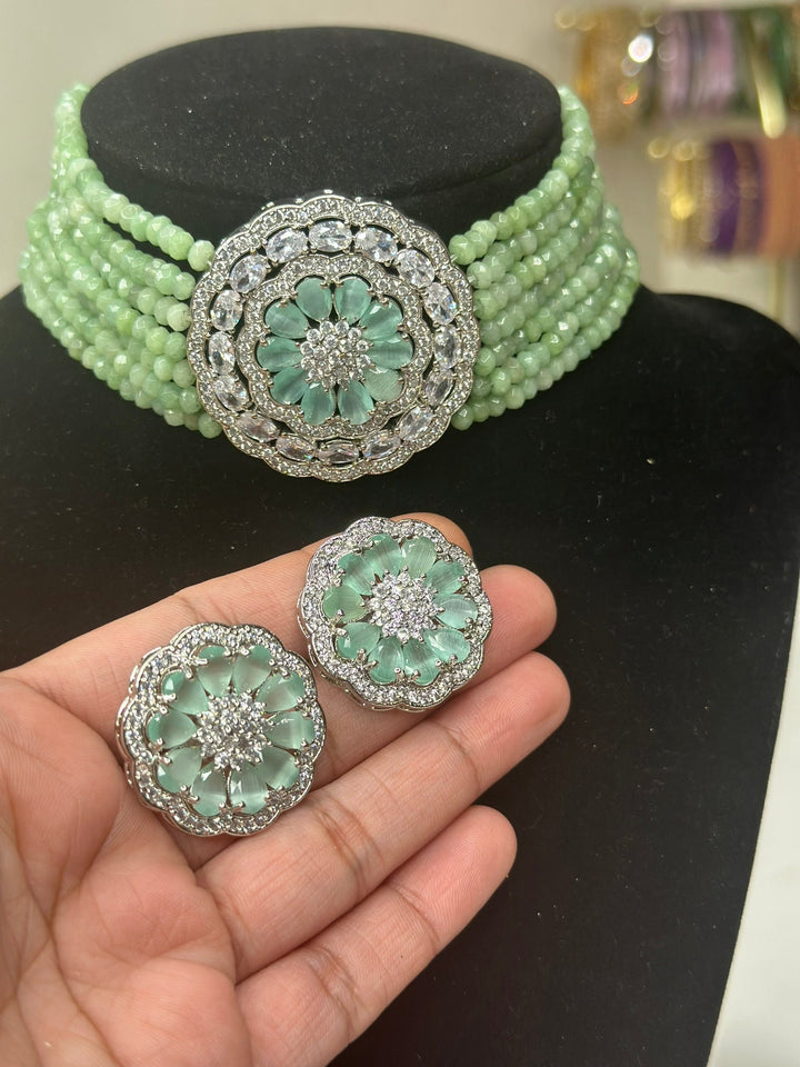 Tarini CZ Choker Set