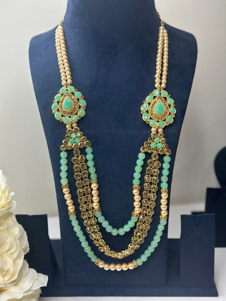 Izhaar Indian Groom Wedding Traditional Men necklace Handmade Jewelry Mala