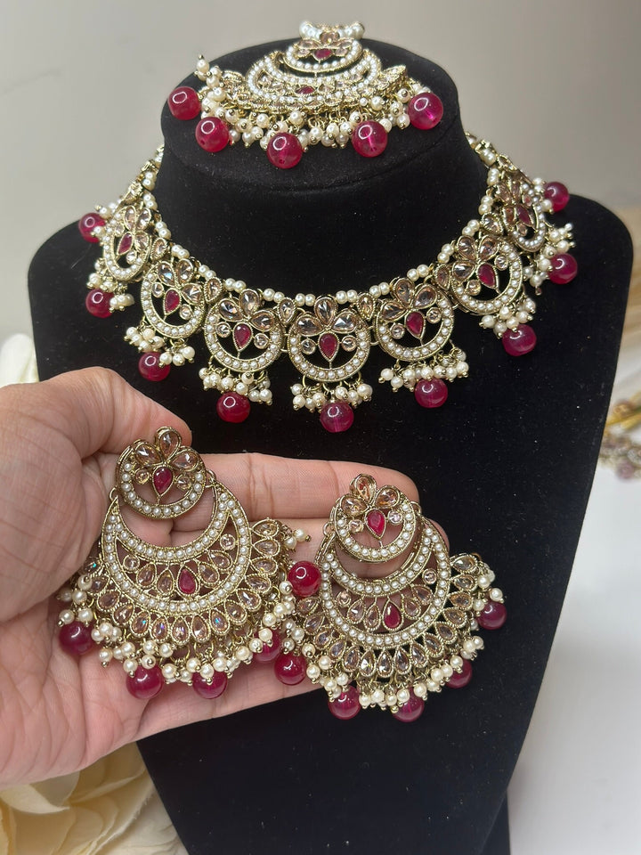 Noori Reverse AD Necklace